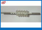 Karet / Logam Wincor Nixdorf Atm Bagian DISPENSER MODUL VM3 Roller Shaft 1750101956-42