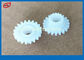 16T 20G Round Hole Gear Atm Parts 6.4 * 17.6 * 7mm Untuk Presenter NCR S2