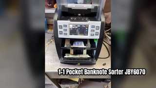 1+1 Kantong Penyortir Uang Kertas JBY6070