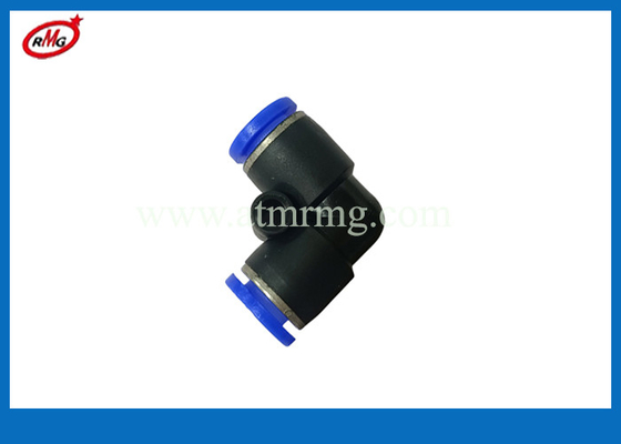 0090027931 Mesin ATM Bagian NCR 90 Deg Konektor Vakum Push In Tube Fitting 009-0027931