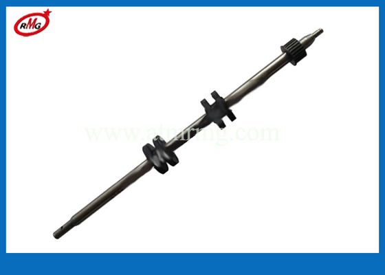1750200435-117 Suku Cadang ATM Bank Wincor Cineo VS Shaft Dengan 2 Rol Karet Hitam