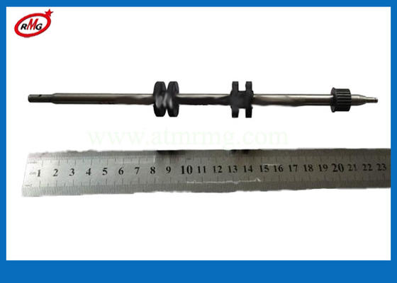 1750200435-117 Suku Cadang ATM Bank Wincor Cineo VS Shaft Dengan 2 Rol Karet Hitam